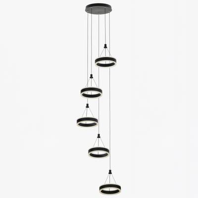 Citilux Дуэт CL719051 LED Подвесной светильник Чёрный