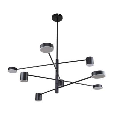Потолочная люстра Ducan 3094-8P, 4*LED*5W + 4*LED*7W, 1952LM, 4000K. ТМ F-Promo