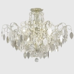Светильник потолочный Crystal Lux ESMIRALDA PL9 SILVER 0524/109