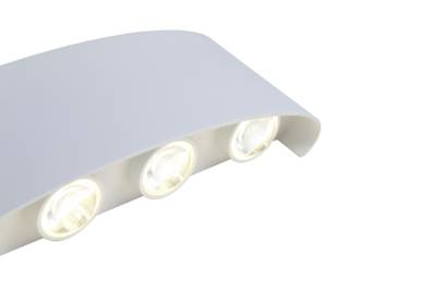 SL089.501.08 Светильник уличный настенный ST-Luce Белый кварцевый LED 8*1W 4000K
