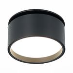 ST651.448.09 Встраиваемый поворотный светильник Черный LED 1*9W 4000K 720Lm Ra&gt;90 120° IP20 D85xH68 170-240VV