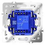 VLS010503 Перекрестный переключатель встраиваемый VOLTUM S70 одноклавишный 10А, (кашемир) (ТМ Maytoni)