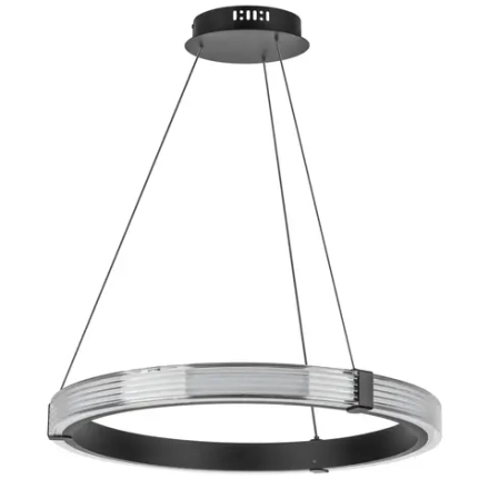 736267 Люстра ROTONDA 30W LED 1474LM 360G ЧЕРНЫЙ 3000K Lightstar