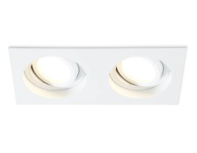 Светильник встраиваемый TN102759/2 WH белый IP20 GU5.3/2 200*100*32