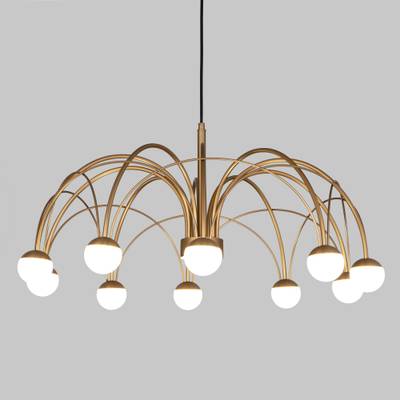 Подвесной светодиодный светильник 90030/10 LED золото