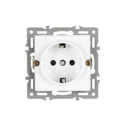 Механизм электрической розетки SCT-GP-MEU-PL-WH (250V, 16A) (Arlight, -)