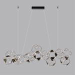 5087/64L L-VISION ODL25 505 черный хром/металл Люстра LED 64W 4000K 3800Лм TRELLIS