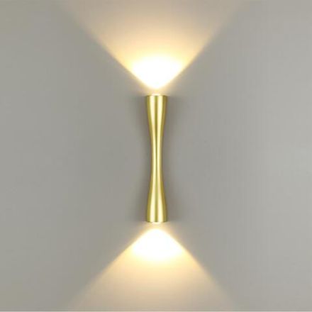4292/10WL HIGHTECH ODL22 373 золотистый/металл Настенный светильник IP20 LED 10W 536Лм 3000K ANIKA