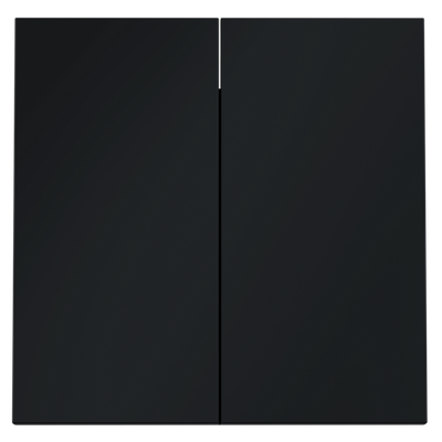 VLS000307 Клавиши для выключателя/переключателя двухклавишного, S70 (графит). (ТМ Maytoni)