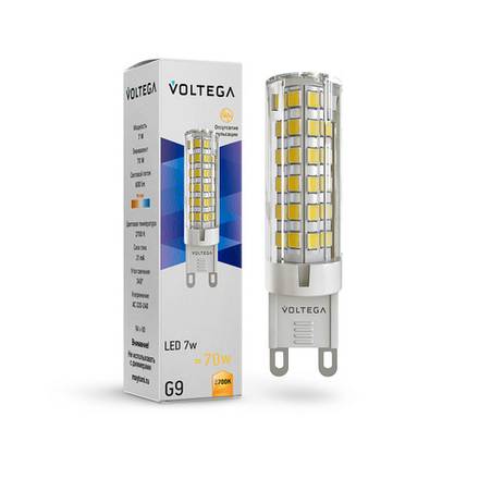 Светодиодная лампа Simple Capsule 7W 2700K G9 345, 7263. TM Maytoni