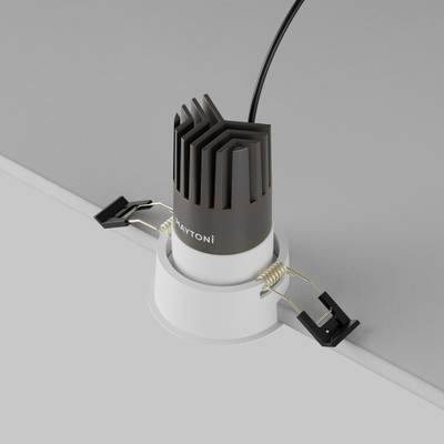 Встраиваемый светильник Dip Hight+ 3000K 10Вт 50° DL116-10W-3K-W. TM Maytoni