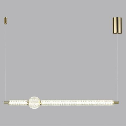 5008/28L L-VISION ODL24 571 золотой/металл/акрил Подвес LED 28W 4000K 2340лм CRYSTAL