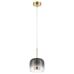 804008 Люстра CUPOLA LED 9W 450LM ЗОЛОТО/ДЫМЧАТЫЙ 3000K Lightstar