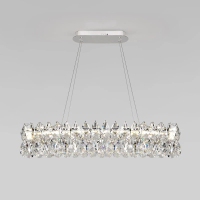 Подвесная люстра с хрусталем 90372/1 Strotskis, LED