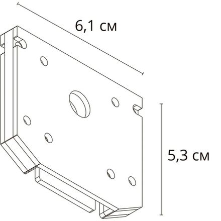 Заглушка для магнитного шинопровода Arte Lamp LINEA-ACCESSORIES A484206E