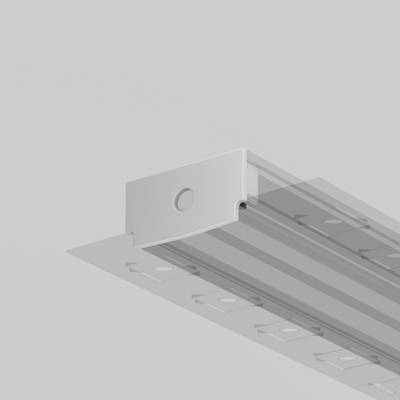 Комплект заглушек (для профиля ALM011S-2M/ ALM-6114-S-2M) 10шт., ALM011EC. TM Maytoni