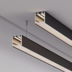 Профиль SL-LINE-3535-3000 BLACK (Arlight, Алюминий)