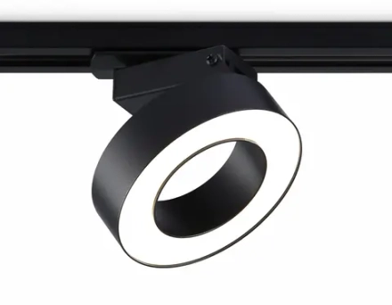 Светильник светодиодный трековый GL6868 BK черный LED 15W 4200K D115*80