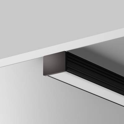 Комплект заглушек (для профиля 16×12) 10 шт., ALM-005-B-EC 642022. TM Maytoni