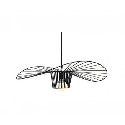 07696-80,19 Подвес Строу черный d80 h200 Е27 1*40W