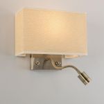 Citilux Декарт CL704303 Бра с бежевым абажуром и диммером