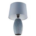 8122/1T COMFI LN25 000 синий, керамика/текстиль Настольная лампа E27 1*60W 220V LAPUNA