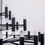 Подвесная люстра Arte lamp EMPIRE A2482SP-84BK, 1хLED