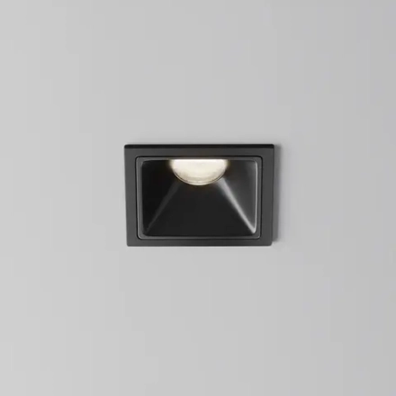 Встраиваемый светильник Альфа / Alfa LED 10 Вт 4000 К 60°, DL043-01-10W4K-SQ-B-1. TM Maytoni