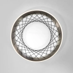 Потолочный светодиодный светильник 40022/1 LED серый, LED