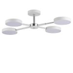 5659/72CL LEDIO LN26 351 белый, хром Люстра потолочная LED 72W  3000/4000/6000К 220V MIKA