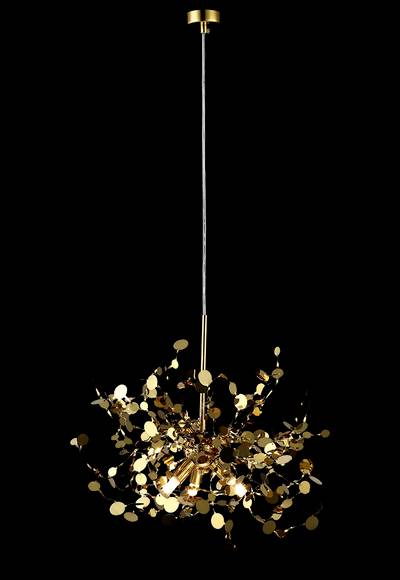 Светильник подвесной Crystal Lux GARDEN SP3 D400 GOLD 1860/203