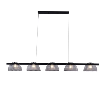 Люстра Каспи черный L132 h150 Led 5*6W (4000K)