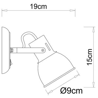 Спот Arte Lamp JOVI A1677AP-1GO, 1хE14