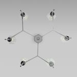 Потолочная люстра 60143/6 хром