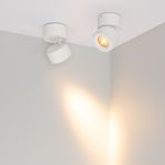 Светильник SP-POINT-SURFACE-R85-12W Warm3200-MIX (WH, 15 deg, 230V) (Arlight, IP20 Металл, 5 лет)