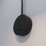Светильник настенный светодиодный Stem с USB-портом и выключателем 40120/LED черный