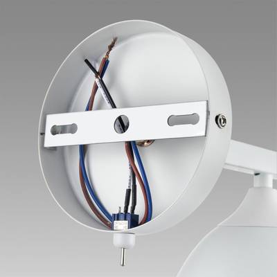 8095/1W MODERNI LN25 268 белый/белый металл, дерево/металл Бра Е27 1*60W 220V COLANGE