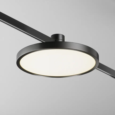 Трековый светильник Плато / Plato Flarity 3000K 10Вт 120°, TR153-1-10W3K-B. TM Maytoni