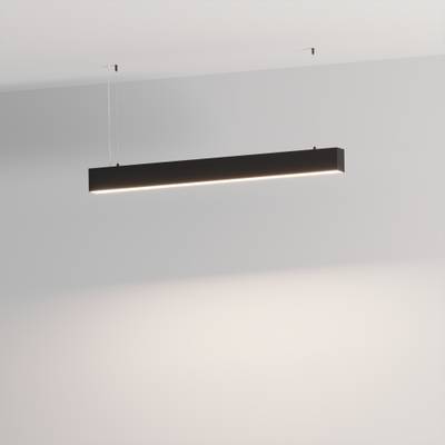 Светильник SP-LINE-HANG-6085-L995-35W Warm3000 (RAL9005, 120 deg, 230V) IP33 (Arlight, Металл)