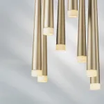 807083 Подвес PUNTO 8х25W G9 chrome + champagne Lightstar