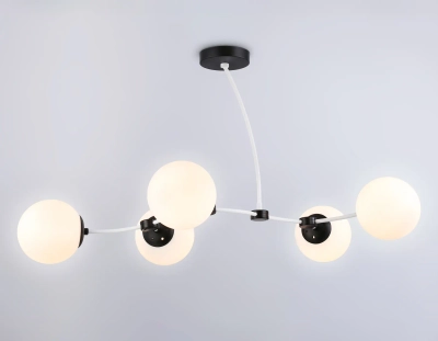 Подвесной светильник TR2546/5 WH/BK белый/черный E27/5 max 60W 950*600*450