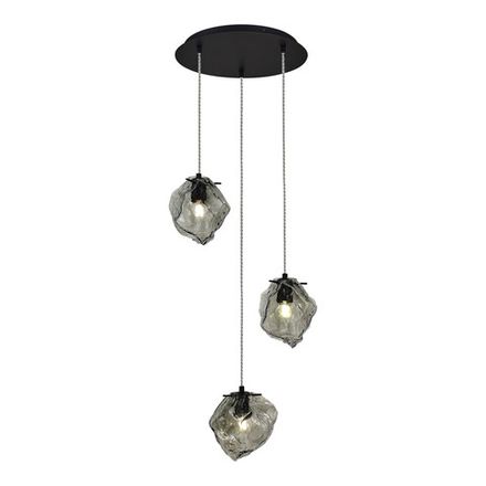 SL1175.403.03 Светильник подвесной ST-Luce Черный/Серо-зеленый E14 3*40W