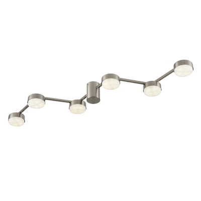 8116/6C COMFI LN26 250 никель, металл Люстра потолочная LED GX53 6*7W 220V SANATA