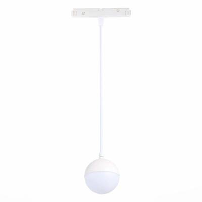 ST358.543.07 Магнитный трековый светильник подвесной белый LED 1*7W 4000K 520Lm Ra&gt;80 120° IP20 D90xH90 48V