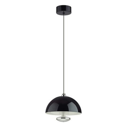 6568/6L LEDIO LN25 318 белый/черный, хром/металл, акрил/ Подвес 3000-6000K LED 6W 220V GLOBE