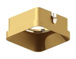 Насадка передняя для корпуса светильника с размером отверстия 70*70mm N7704 SGD золото песок 70*70*H35mm Out10mm MR16