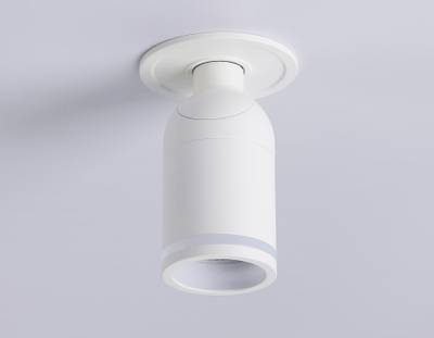 Накладной спот с выключателем TA127 BK черный GU10 max 12W D70*164*D55