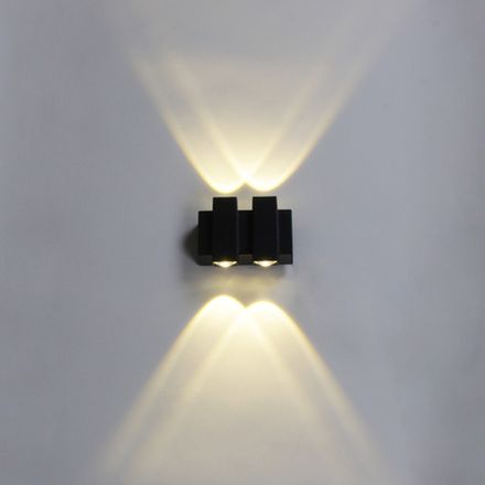 86846-9.2-004TL LED4*1W BK светильник настенный