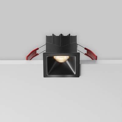Встраиваемый светильник Alfa LED 3000K 10Вт 50°, DL043-01-10W3K-SQ-B-1. TM Maytoni