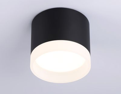 Накладной точечный светильник GX53 TN5366 BK черный GX53 D82*70